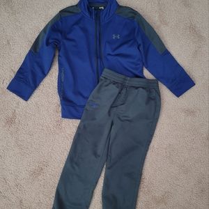 Boys Under Armour track suit